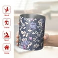 thumbnail image 5 of 12oz Coffee Tumblers Pioneer Flower Floral Print Pattern Stainless Steel Vacuum Insulated Travel Tumbler Coffee Cups Mug with Lid and Straw with Cleaning Brush for Cold & Hot Drinks, 5 of 5