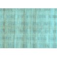 thumbnail image 1 of Ahgly Company Indoor Rectangle Abstract Light Blue Modern Area Rugs, 8' x 10', 1 of 4