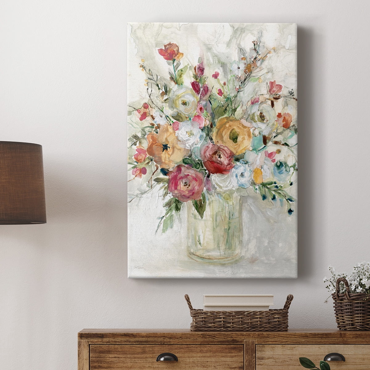 Contemporary Bouquet Premium Gallery Wrapped Canvas - Ready to Hang