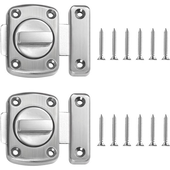 Door Latch Safety Rotary Door Latch Lock Zinc Alloy Door