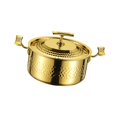 thumbnail image 4 of Olla para cocinar caliente de acero inoxidable Strade Fareast Limited olla para shabu shabu Oro, 4 of 8