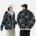 thumbnail image 4 of Fotbe Cool Off-Road Vehicle Chaqueta con Protección Solar UPF 50+ para Hombre y Mujer, Camisa con Capucha y Bolsillos-Medium, 4 of 7