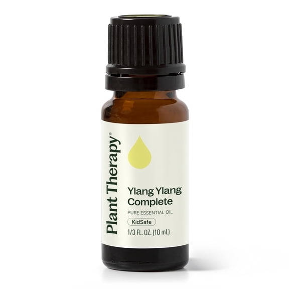 Plant Therapy Ylang Ylang Complete Essential Oil 100% Pure, Undiluted, Natural Aromatherapy 10 mL (1/3 oz)