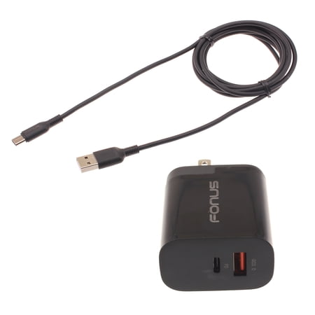 Fast Type-C 36W PD Home Charger for Samsung Galaxy A23 5G Phone - 6ft Long Cable USB-C Power Cord QC3.0 Adapter Wall A1L Compatible With Galaxy A23 5G Model