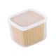 thumbnail image 3 of Organizador para refrigerador Perfecl contenedor de almacenamiento para congelador escurridor almacenamiento de verduras Amarillo 12,5 cm x 11,5 cm x 9 cm, 3 of 8