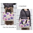 thumbnail image 6 of 16" Laptop Briefcase for Work Travel Laptop Shoulder Bag Carrying Handbag Laptop Case Watercolor Dandelions Pattern, 6 of 8