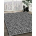 thumbnail image 3 of Ahgly Company Machine Washable Indoor Square Transitional Gray Wolf Gray Area Rugs, 5' Square, 3 of 7