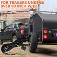 thumbnail image 4 of 4 Pin 5 Wire Trailer Wiring Harness Trailer Light Kit Trailer Connector Wire Plug Both Side Tail Lights for Trailer Boats, 4 of 8