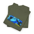 thumbnail image 3 of Birdhouse Kat Killer Bucky Lasek Skateboard 2000s Vintage Rare T Shirt Print - Military Green / S, 3 of 5