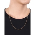 thumbnail image 4 of Everly Unisex Yellow Gold Plated Necklace, 4 of 8