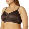 thumbnail image 2 of Women's Bali DF0044 Double Support Soft Touch Wirefree Bra (Warm Cocoa Brown 36C), 2 of 4
