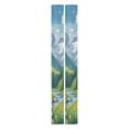 thumbnail image 3 of 2 Pack Universal Adjustable Appliance Handle Covers for Fridge Oven Dishwasher Kitchen Decor Summer Mountains, 3 of 6