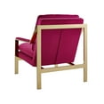 thumbnail image 4 of Picket House Furnishings Tribeca Accent Chair in Cranberry, 4 of 8