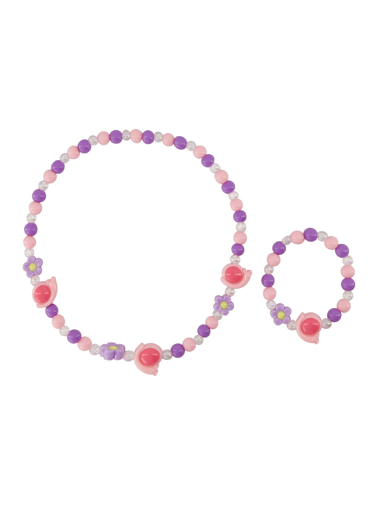 Claire's Necklace/Bracelet Set - Snail, 2pcs