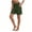Army Green, variant on Yoga Shorts For Women Solid High Waisted Pull On Pocketed Yoga Class Utility Summer On The Go Comfort Smart Travel Wardrobe Addition Resort Ready
