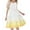 Yellow1, variant on Kovlvoll Girls Summer Dress Fashion Loose Color Block Sleeveless Suspenders Casual Cami Dresses for Girl 4-14 Years