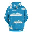 thumbnail image 3 of Ocean Cruise Ships Sails Men's Women New Sweatshirt Hoodie Men's Plus Size Sweatshirt Hooded Sweatshirt 3d Printed Street Men's Cloth, 3 of 6