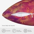 thumbnail image 5 of ZICANCN Abstract Graffiti Fishes Decorative Throw Pillow Covers, Bed Couch Sofa Decorative Knit Pillow Covers for Living Room Farmhouse 16"x16", 5 of 8