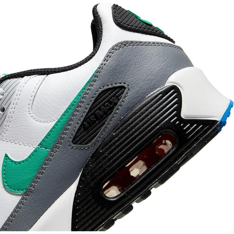 Nike Air Max 90 LTR Big Kids Shoes, Size 7, White/Stadium Nike Air Max 90 LTR Big Kids Shoes, Size 7, White/Stadium