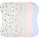 thumbnail image 1 of 5Pcs Burp Cloths Cotton Baby Burping Cloth Baby Bibs Newborn Burping Rags, 1 of 4