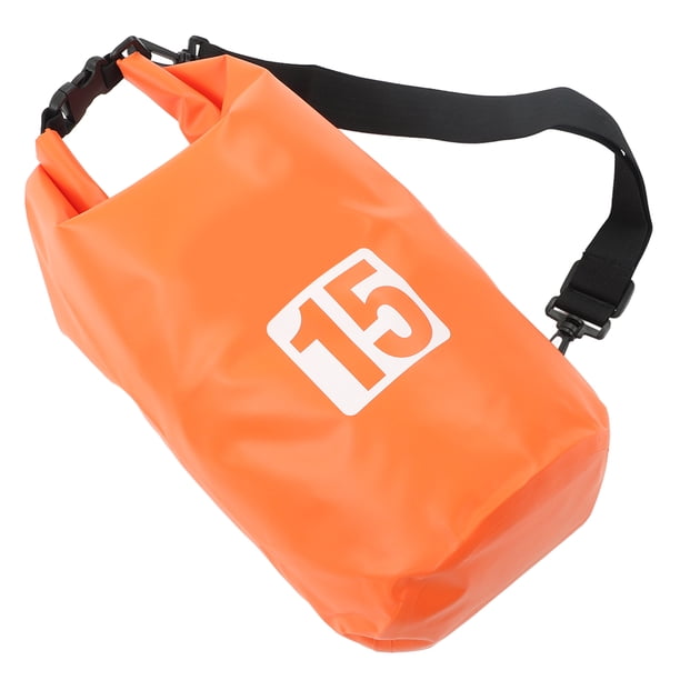 Bolsas Impermeables para Nadar Bolsa Seca Impermeable de 15 L Bolsa de Almacenamiento en Seco de PVC Plegable Portátil con Correa para el Hombro para Nadar Rafting Acampar ANGGREK Otros