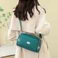 thumbnail image 3 of Bolso pequeño para mujer, informal, sencillo, de color liso, moderno, pequeño, cuadrado, bolso de hombro, bandolera, 3 of 3