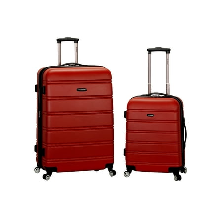 Rockland Melbourne 2 Piece Hardside Spinner Luggage Set