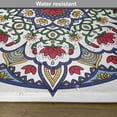 thumbnail image 6 of Ambesonne Moroccan Place Mats Set of 4, Mandala Lotus, Standard Size, Green Blue Ruby, 6 of 6