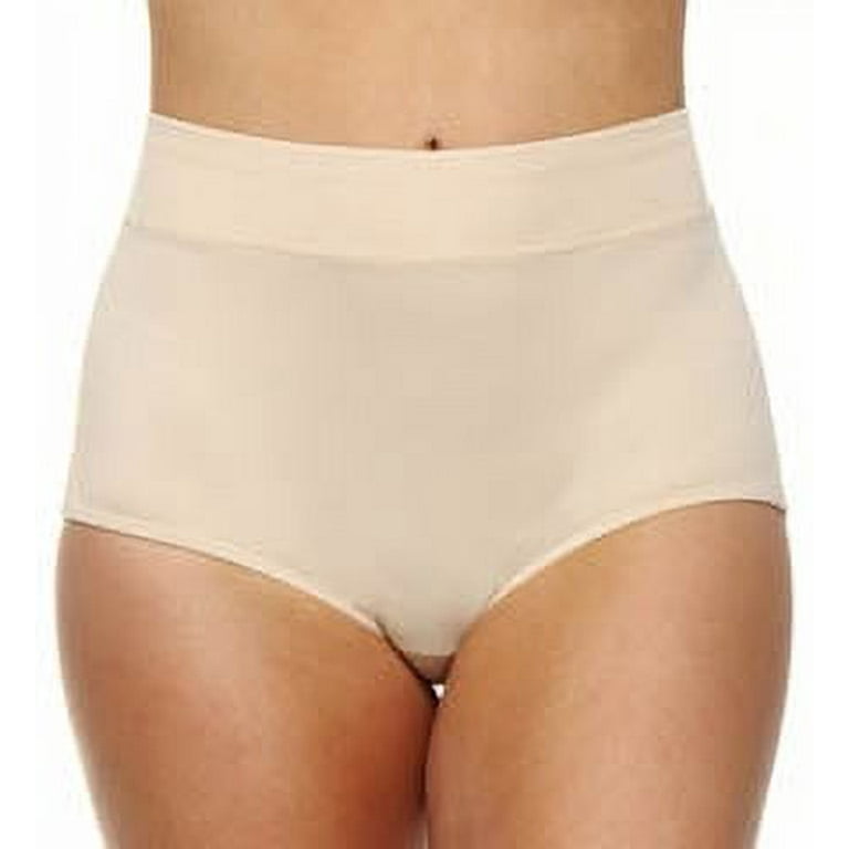 Warners brief panties microfiber Dig-Free comfort 2 pair Size 7/L style 5738