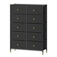 thumbnail image 1 of DECOMOMO Commode Haute à 10 Tiroirs pour Chambre, 1 of 9