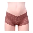 thumbnail image 1 of Bóxer Secret Treasures para Mujer, Encaje Café Talla M, 1 of 3