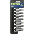 thumbnail image 1 of Juego De 7 Dados Surtek F58H01 Punta Hexagonal En Pulgadas 1/2In, 1 of 2