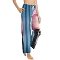 thumbnail image 2 of Daiia Dog in Hairdresser Women's Sleep Pant with Pockets and Drawstring,Pajama Pants-Medium, 2 of 9