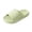 Green, variant on Willtoo Shower Shoes Open Toe Non Slip Slides Comfy Waterproof Slip on Sandals Lightweight Home Slippers