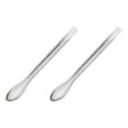 thumbnail image 2 of Uxcell 140mm Stainless Steel Micro Scoop Reagent Sample Spoon 2 Pack, 2 of 6