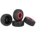 thumbnail image 1 of 4Pcs AUSTAR AX-3009 High Performance 108mm 1/10 Short Course Truck Tires with Wheel Rim for All Terrain, 1 of 5