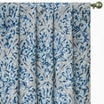 thumbnail image 7 of Fabric Mart Direct Shades of Blue Fabric by the Yard, 44 inches or 112 cm Width Blue Cotton Fabric, 6 Yards Cotton with Embroidery Fabric, Upholstery Fabric, Fabric For Curtains, Fabric For Pillows, 7 of 7