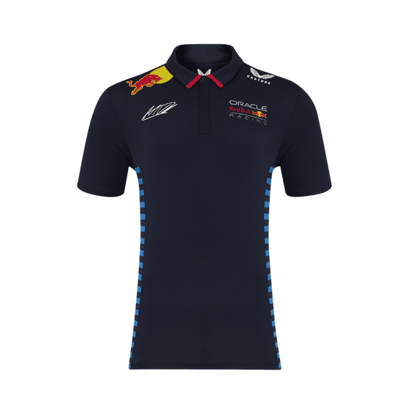 Camiseta Polo Red Bull Racing Max Verstappen Oficial 2024