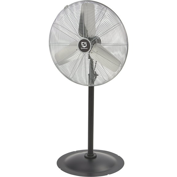 Strongway 30in. Industrial Pedestal Fan, 6500 CFM, 3/8 HP