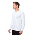 thumbnail image 2 of Threadfast Apparel T3001 Epic CVC Long Sleeve T-Shirt-Solid White-4XL, 2 of 3