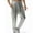 Silver, variant on Virmaxy Sweatpants For Men Solid Colour Elastic Body Glitter Trousers Casual Outdoor Jogging Fashion Casual Cargo Pants Gold M