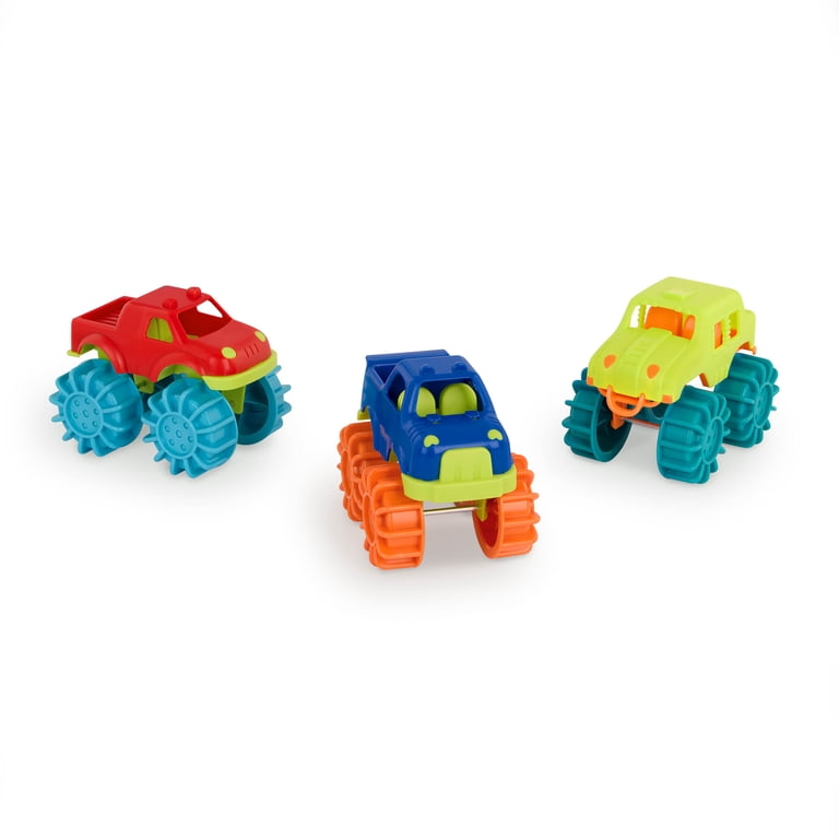 Battat 6 Mini Monster Trucks Indoor and Outdoor Play for Kids 2