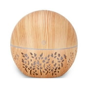 Dengmore Cool Mist Humidifier Aroma Essential Oil Diffuser LED Aroma Aromatherapy Humidifier for Bedroom Room Office Car Living Room and Dining Room