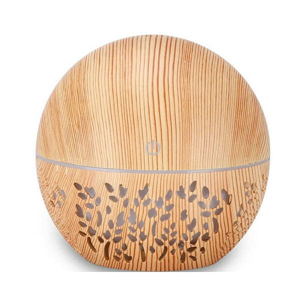 Xihbxyly dia del primer ministro Difusor de aceites aromáticos Humidificador de aromaterapia con LED