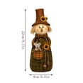 thumbnail image 3 of JHRGJIO Scarecrow Style Decor Accent, Mantel Entryway Table Sideboard Console Display, Cozy Autumnal Home Decoration Shelf Fall Decor Halloween Decorations Indoor Outdoor, 3 of 5