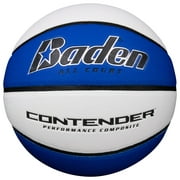 Baden Contender Official Men's Size 7 Composite Basketball, Varsity Blue/White, 29.5 inch