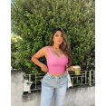 thumbnail image 4 of SURJDE Women's 3 Piece Tank Tops Ribbed Seamless Workout Exercise Shirts Yoga Crop Tops, 4 of 5