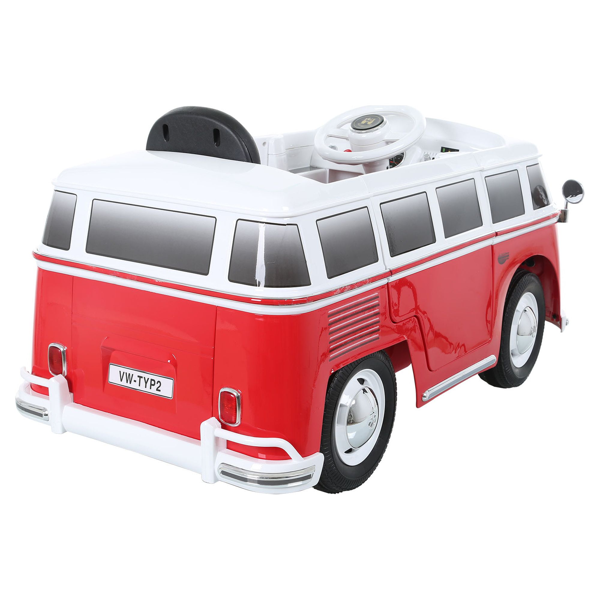 Rollplay VW Bus 6 Volt Battery Powered Ride-on Vehicle - Red - image 4 of 10