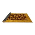 thumbnail image 2 of Ahgly Company Indoor Rectangle Abstract Yellow Modern Area Rugs, 2' x 3', 2 of 4