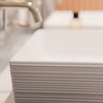 thumbnail image 5 of Novatto NP-208513 Rectangular White Porcelain Sink with Grooved Exterior; 26.25-inch Width, 5 of 6